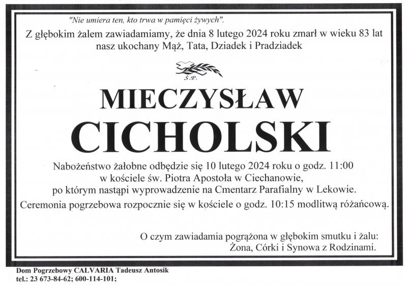 Mieczysław Cicholski