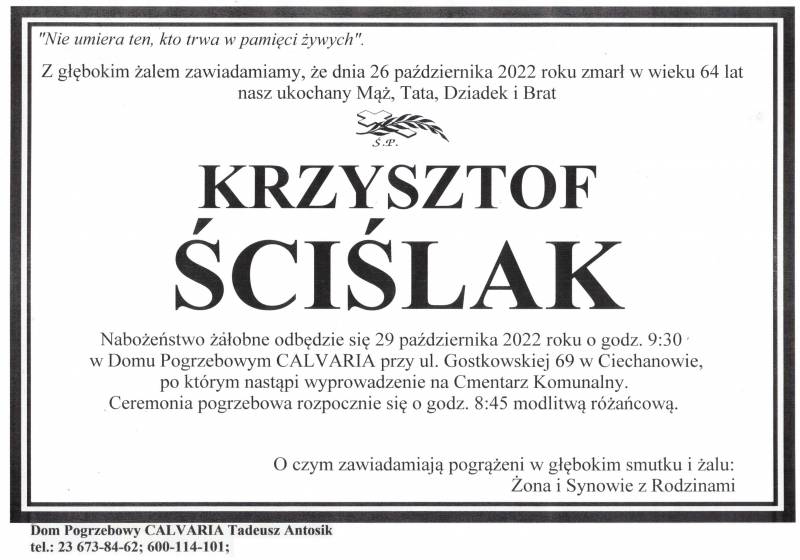 Krzysztof Ściślak