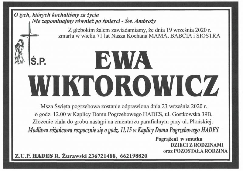 EWA WIKTOROWICZ