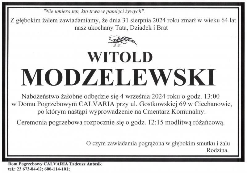 Witold Modzelewski