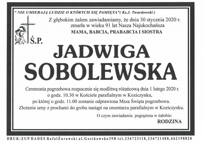 Jadwiga Sobolewska