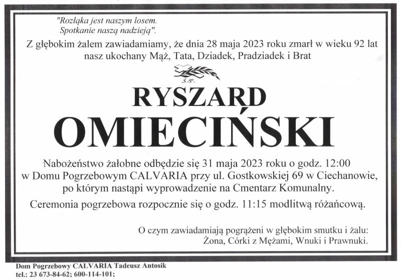 Ryszard Omieciński
