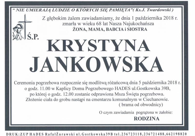 Krystyna Jankowska