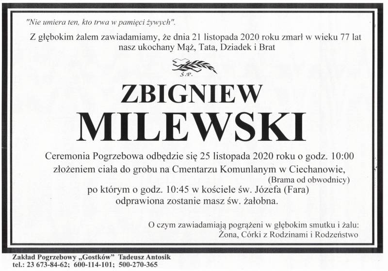Zbigniew Milewski