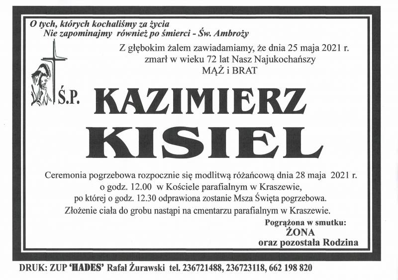 KAZIMIERZ KISIEL