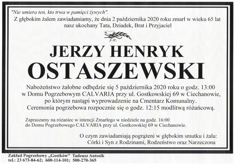 Jerzy Henryk Ostaszewski
