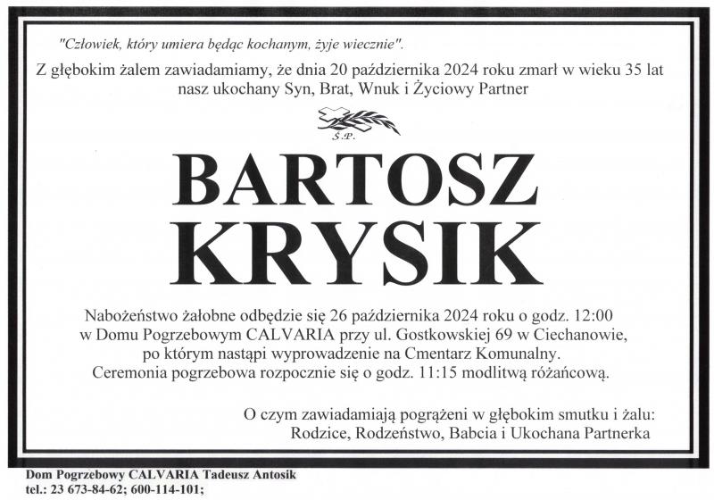 Bartosz Krysik