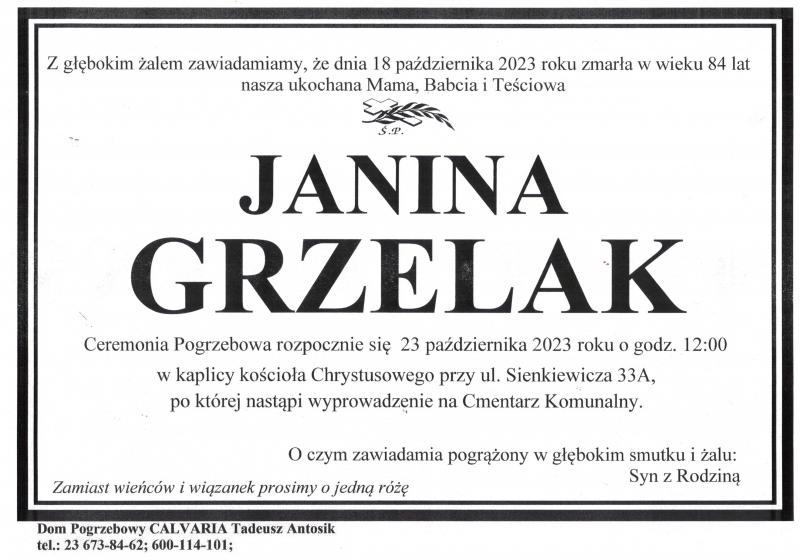 Janina Grzelak