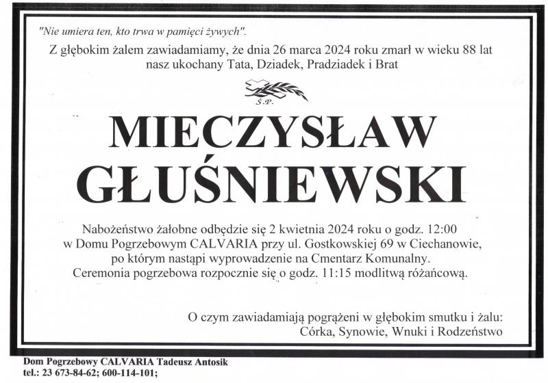 Mieczysław Głuśniewski