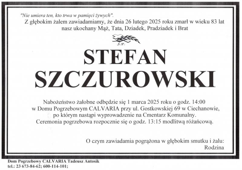 Stefan Szczurowski