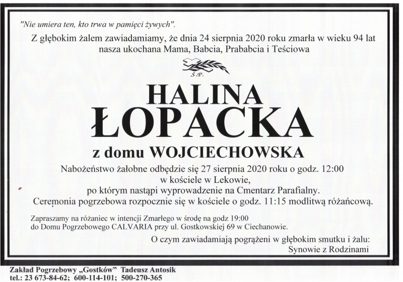 Halina Łopacka