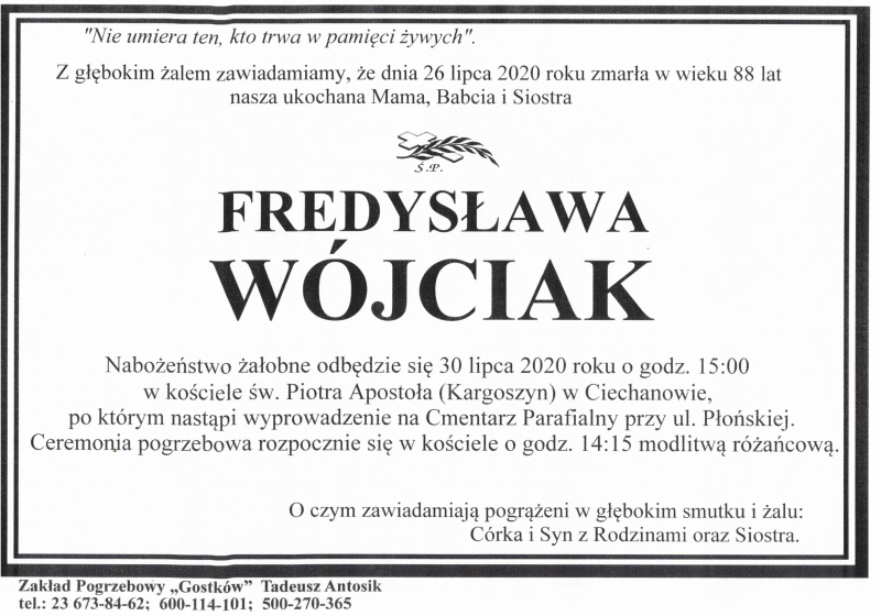 Fredysława Wójciak