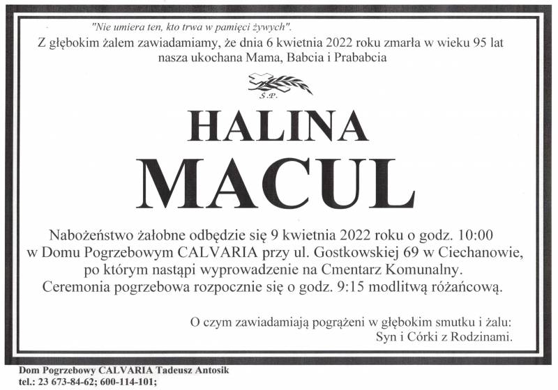 Halina Macul