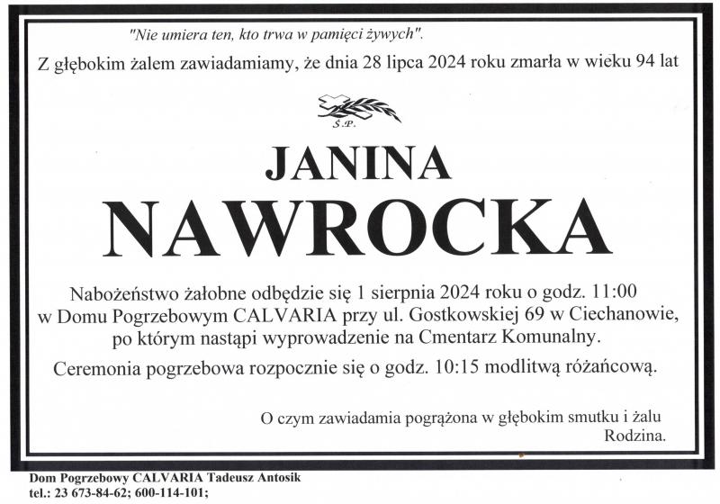 Janina Nawrocka