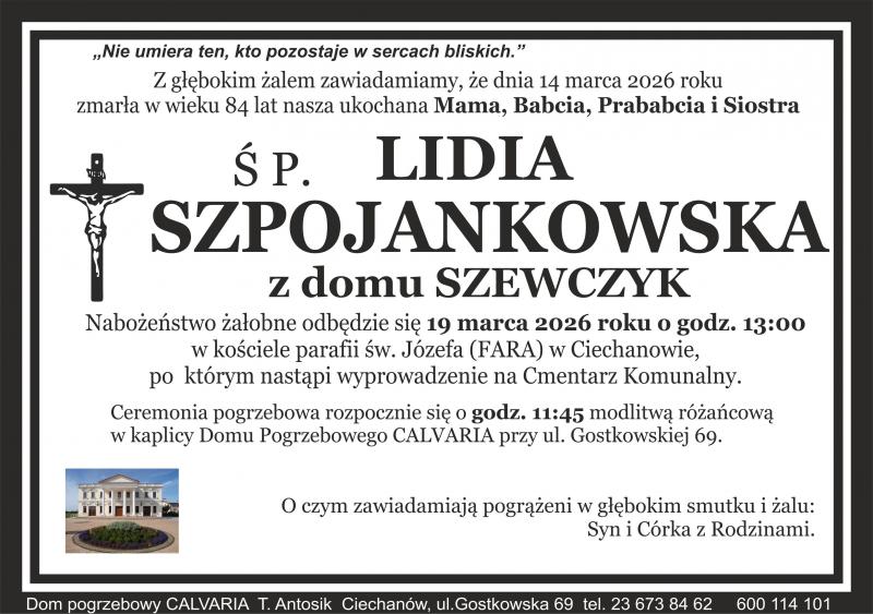 Lidia Szpojankowska