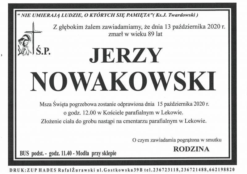 Jerzy Nowakowski 