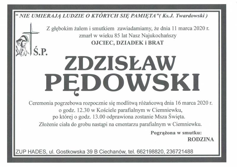 Zdzislaw Pędowski