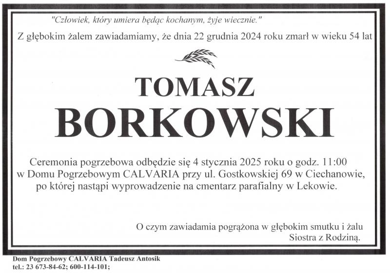 Tomasz Borkowski