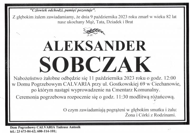 Aleksander Sobczak