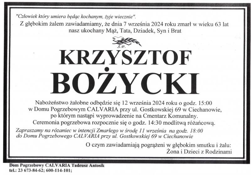 Krzysztof Bożycki
