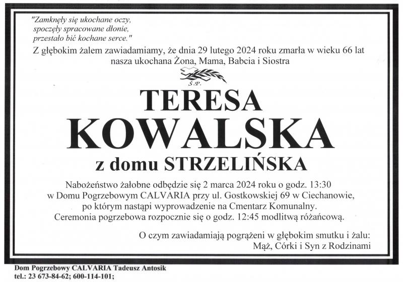 Teresa Kowalska