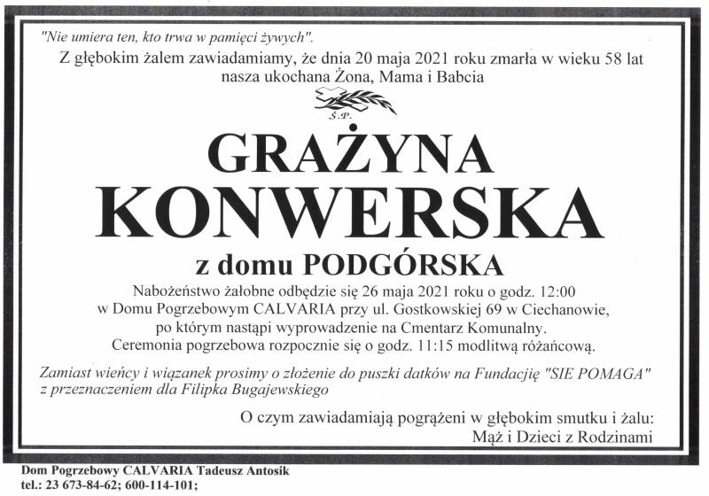 Grażyna Konwerska