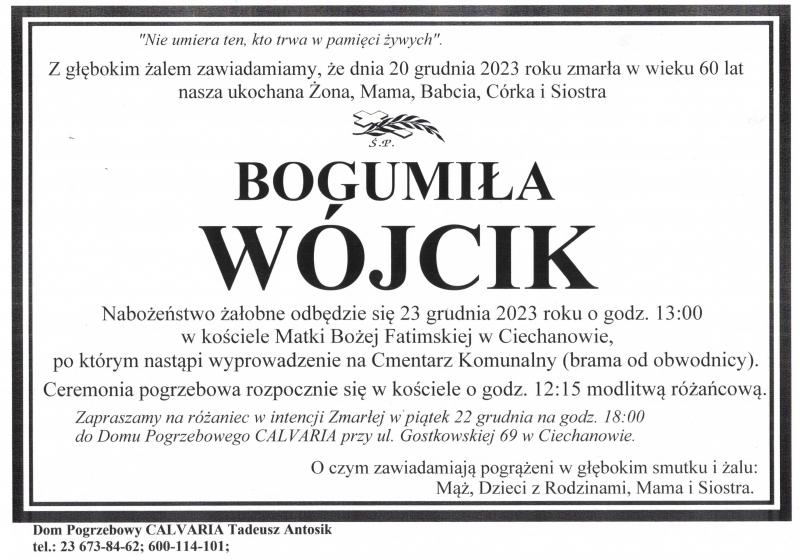 Bogumiła Wójcik