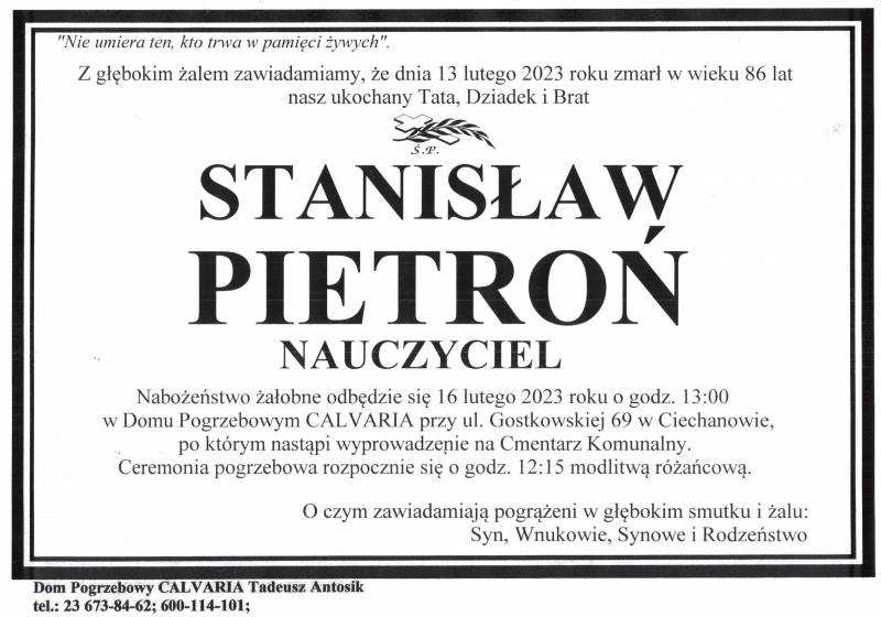Stanisław Pietroń