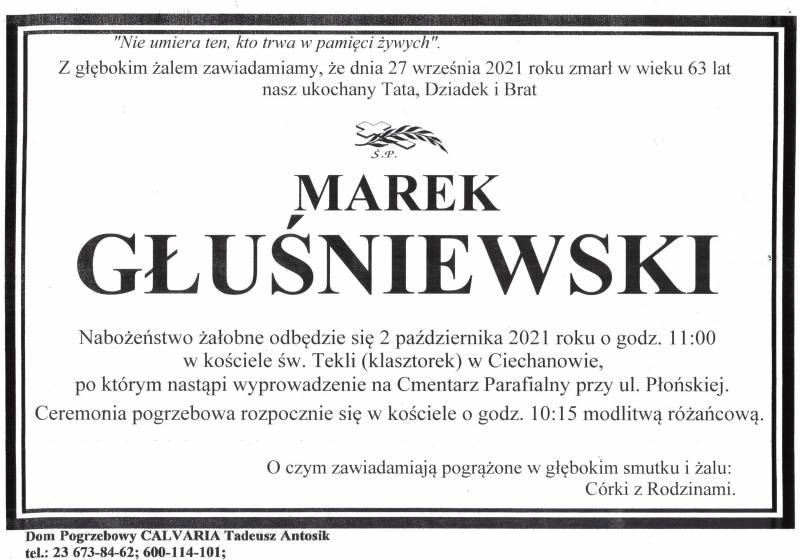 Marek Głuśniewski