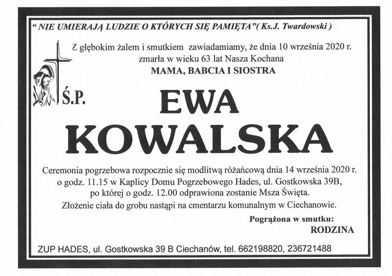 EWA KOWALSKA