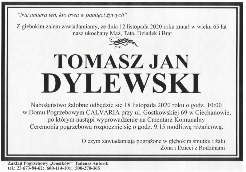 Tomasz Jan Dylewski