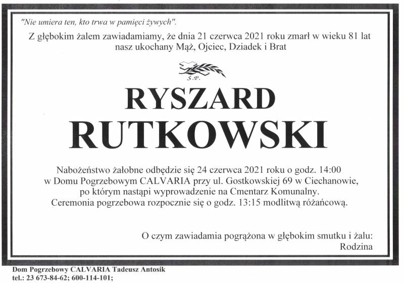 Ryszard Rutkowski