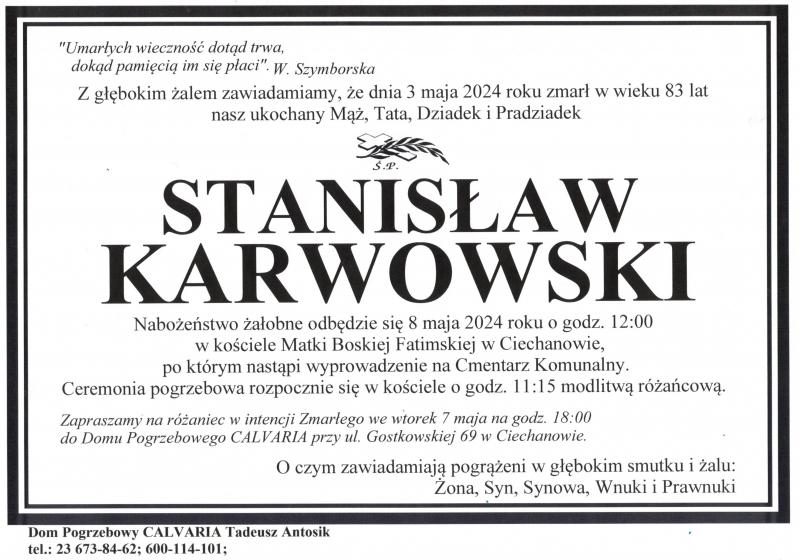 Stanisław Karwowski