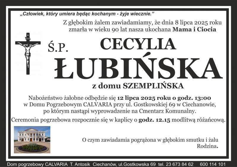 Cecylia Łubińska