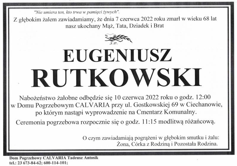 Eugeniusz Rutkowski