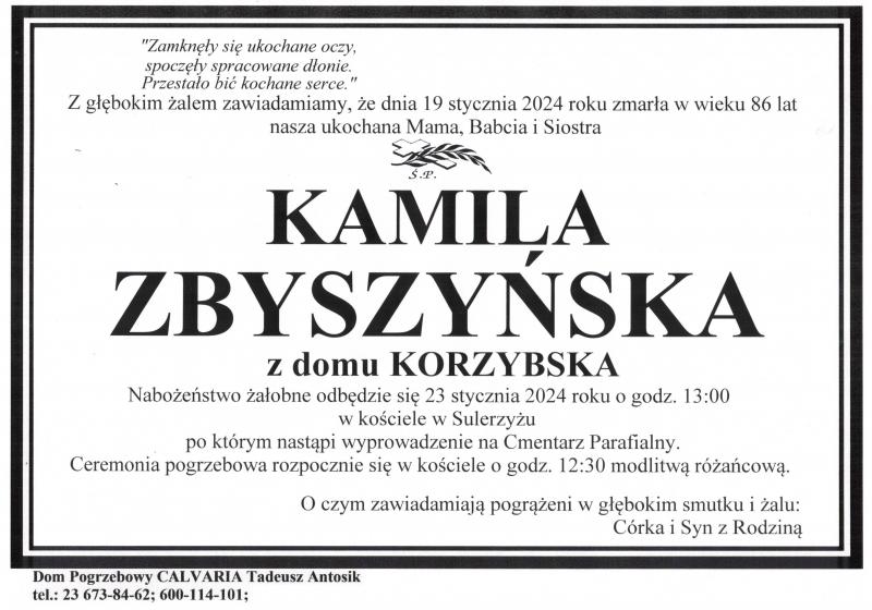 Kamila Zbyszyńska