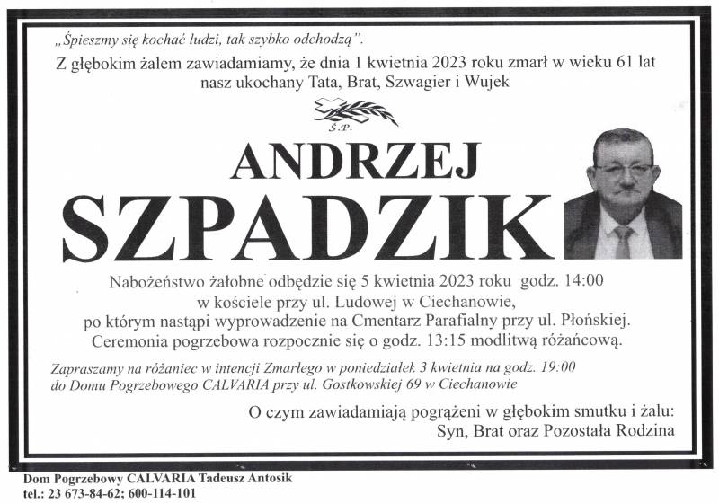 Andrzej Szpadzik