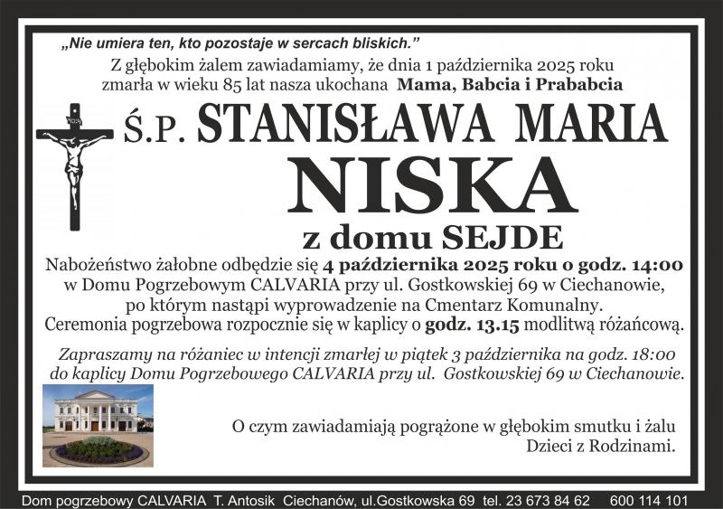 Stanisława Maria Niska