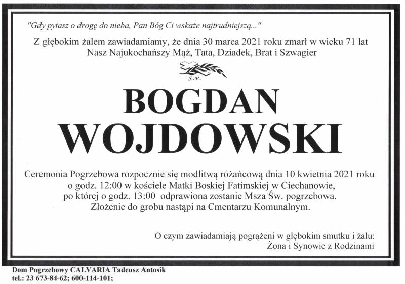 Bogdan Wojdowski