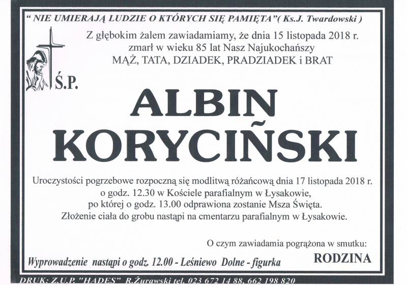 Albin Koryciński