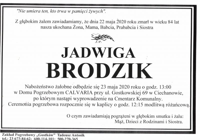 Jadwiga Brodzik