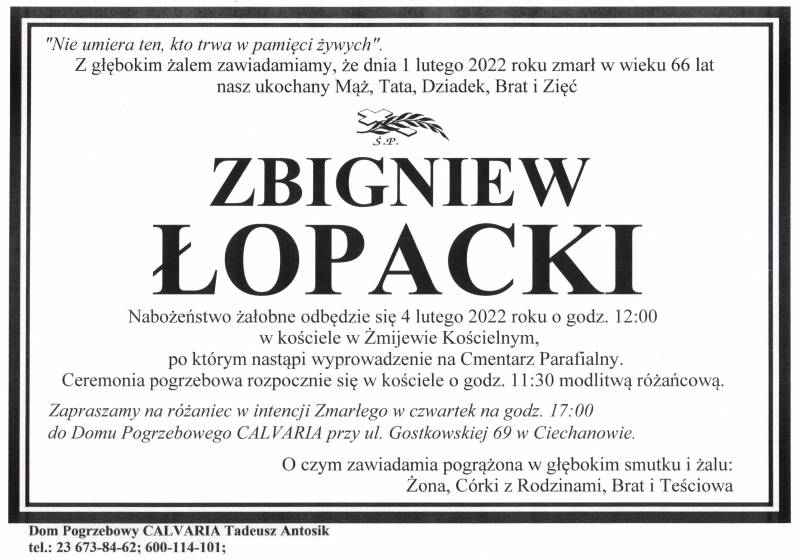 Zbigniew Łopacki