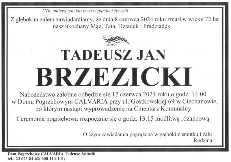 Tadeusz Jan Brzezicki