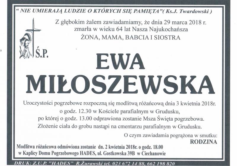 Ewa Miłoszewska