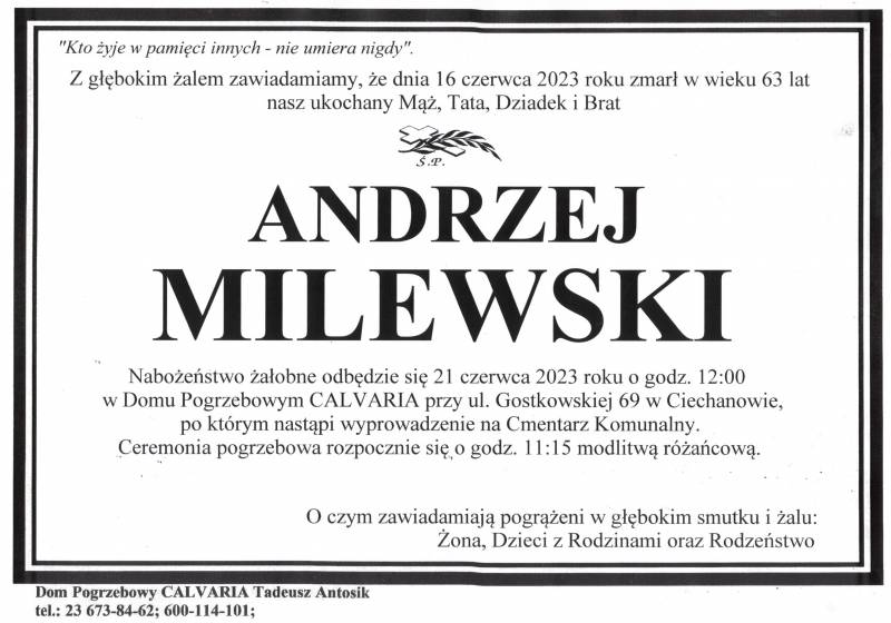 Andrzej Milewski