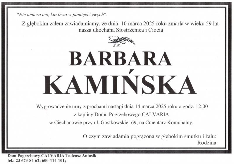 Barbara Kamińska