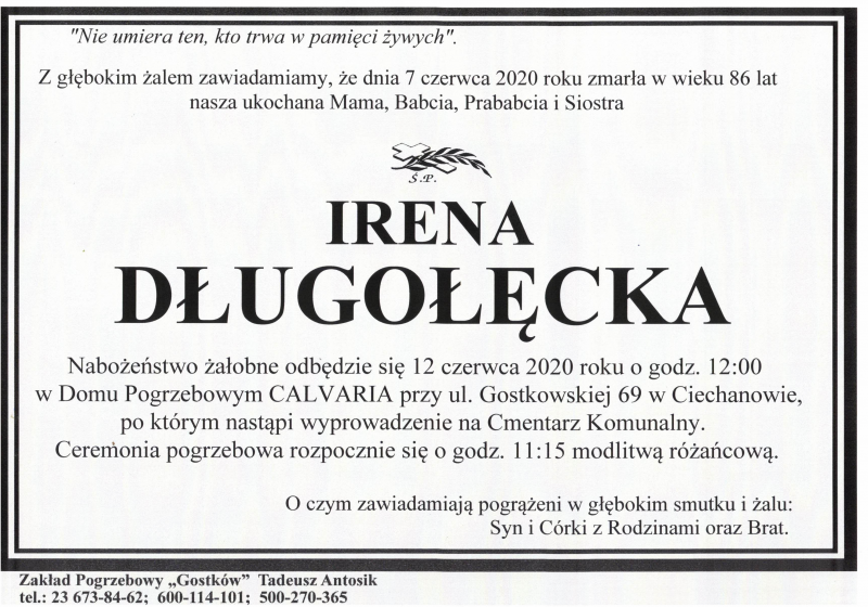 Irena Długołęcka