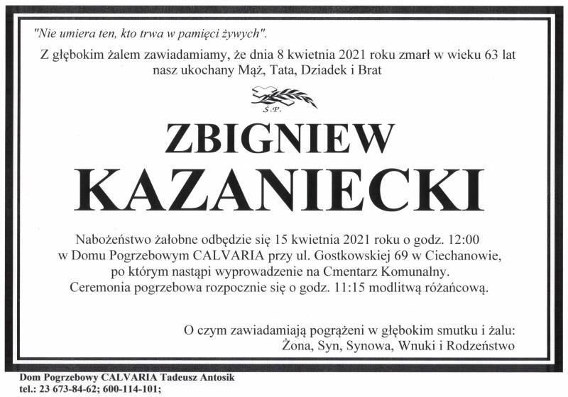 Zbigniew Kazaniecki