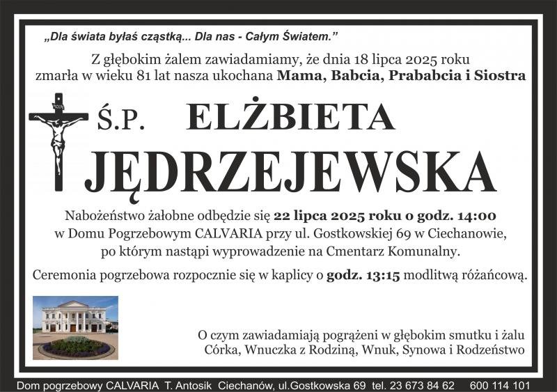 Elżbieta Jędrzejewska
