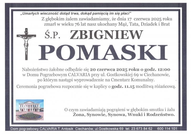 Zbigniew Pomaski